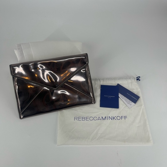Rebecca Minkoff Handbags - Rebecca Minkoff Metallic Clutch (PA3#4)